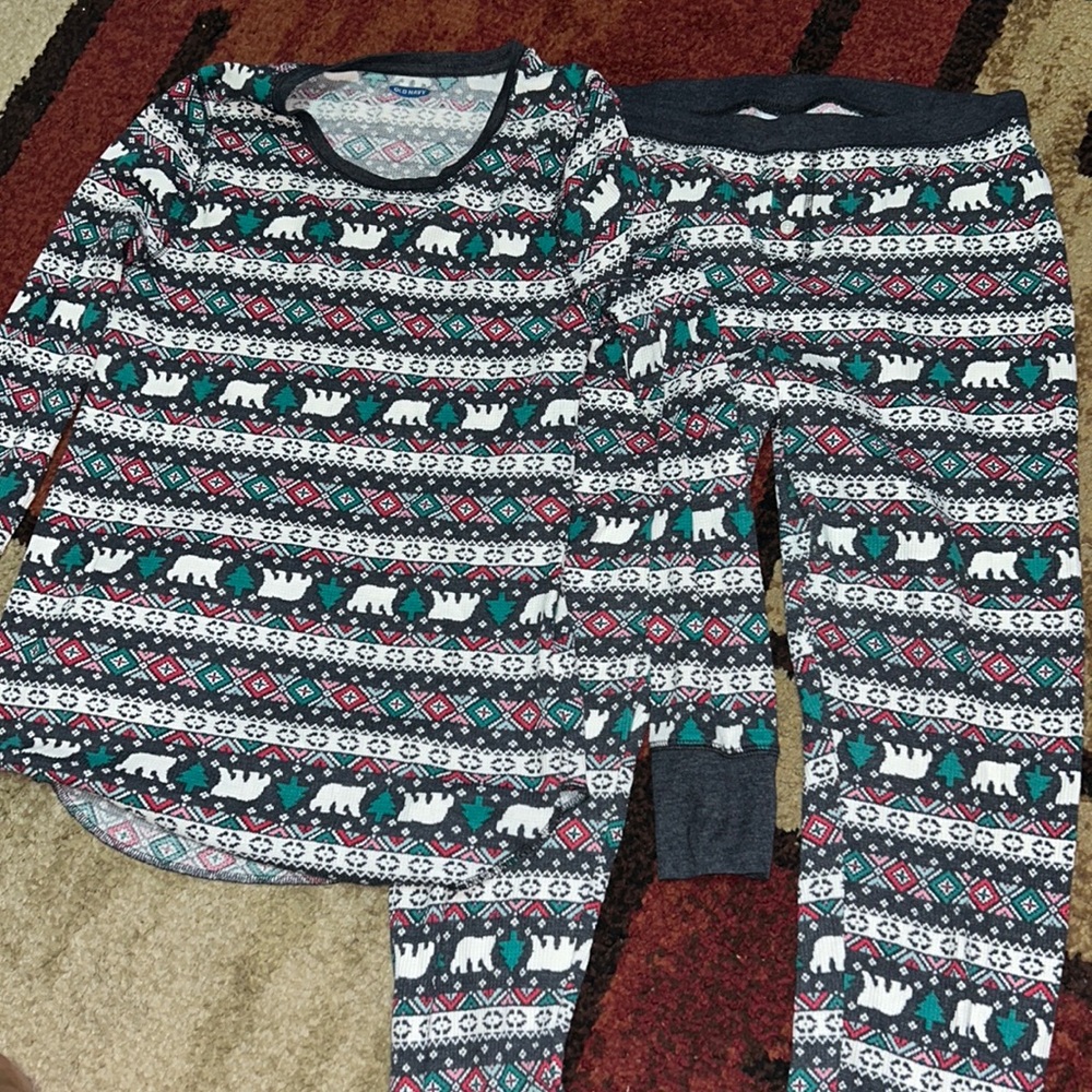 Long John holiday set - both size large